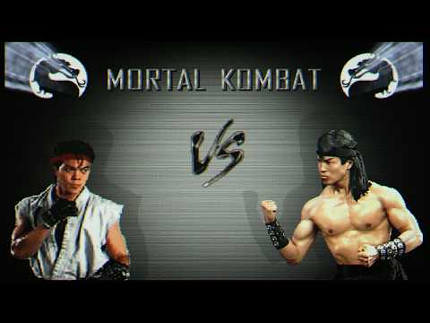 STREET FIGHTER vs MORTAL KOMBAT! Ryu & Akuma vs Liu Kang & Kung Lao | 2v2 Battle
