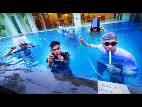 CARA-CARA BERNAFAS DI BAWAH AIR!!