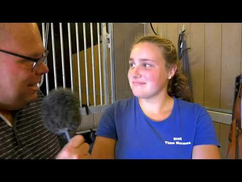 Åbytravet180802-Intervju Ida för Stall Timo Nurmos