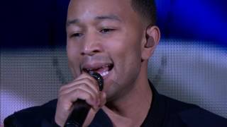 John Legend Sings the National Anthem for NBA Finals 2016!