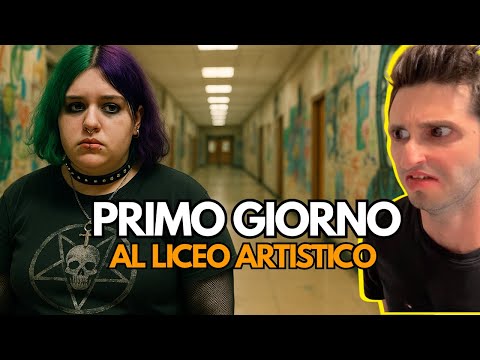 ME at 14 on my FIRST day of high school at the LICEO ARTISTICO | WHAT I SAW!