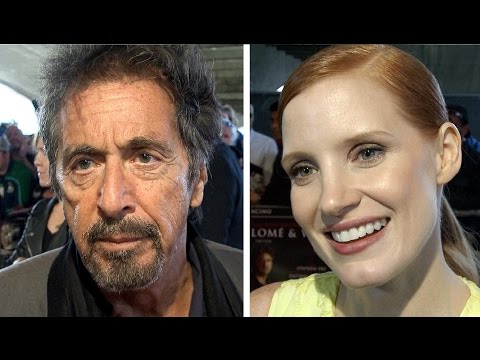 Al Pacino & Jessica Chastain Interview Salome Premiere