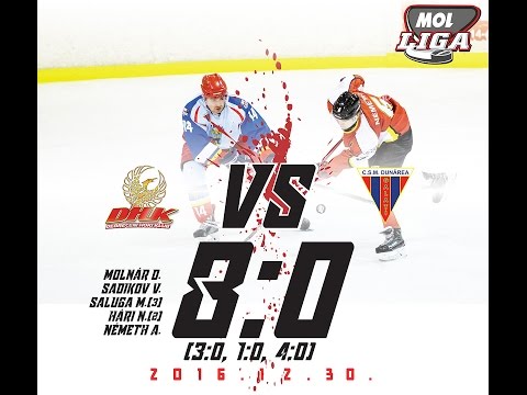 MOL169 Debreceni HK - Dunarea Galati   8:0 (3:0, 1:0, 4:0) 2016.12.30