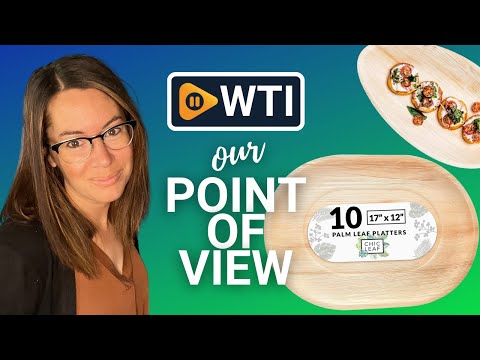 Chic Leaf Serving Trays - WTI product video review