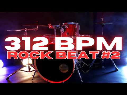 312 BPM - Rock Drum Beat - Loop 2