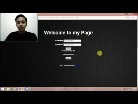 ICS 113 - Login Page