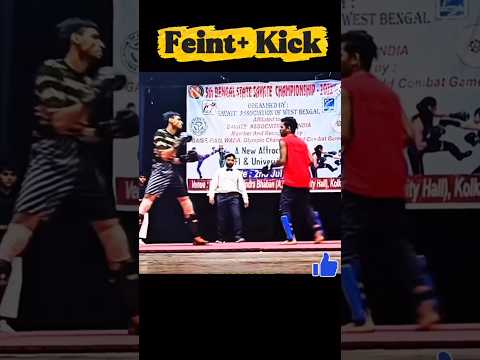 Feint + Kick Strike tutorial 🥋⚡👊#viralvideo #trendingshorts #selfdefense #shorts