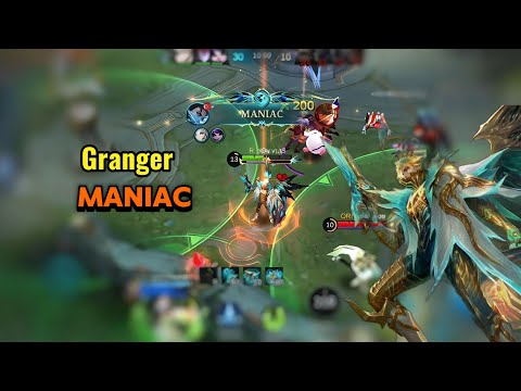 GRANGER MANIAC 😱 Ranked Match Domination | MLBB