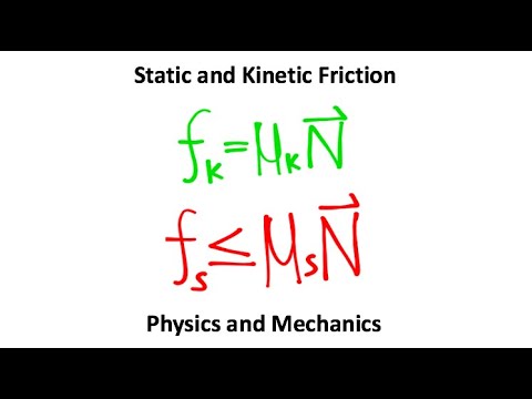 Kinetic Friction and Static Friction #Physics #Shorts