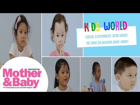 Kids World - Social Experiment: Demi Donat, Ini Yang Dilakukan Anak-Anak! 