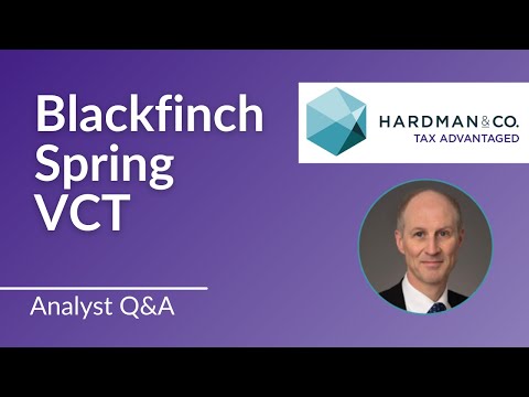 Analyst Brian Moretta discusses Blackfinch Spring VCT investing in unquoted tech-enabled companies