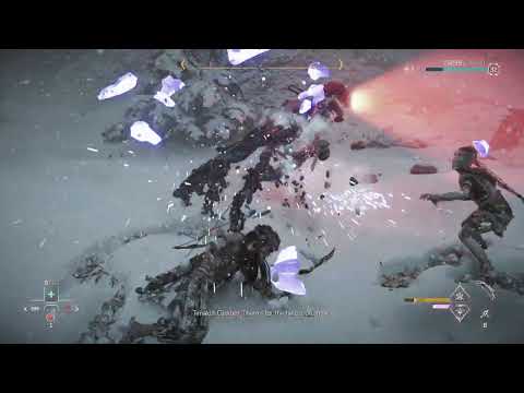 Horizon Forbidden West - A Soldier's March: Find Penttoh: Climb The Mountain & Kill Acid Leap Lasher