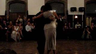 Ramiro Gigliotti and Elina Roldan's tango performance at 2009 Chicago Mini Tango Festival