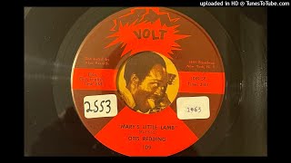 Otis Redding - Mary&#39;s Little Lamb (Volt) 1963