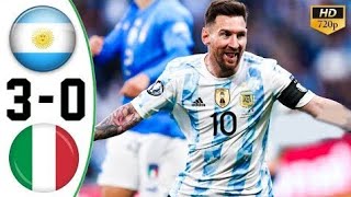 Download lagu Argentina vs Italy 3 0 Highlights & All Goals Finalissima 2022 HD mp3