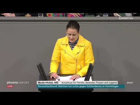 Bundestagsdebatte zur Teilzeitmöglichkeit in Freiwilligendiensten am 22.02.19