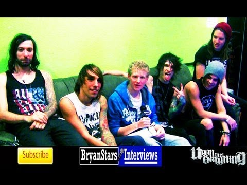 Upon This Dawning Interview Motionless In White Tour 2013