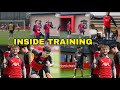 Inside Liverpool Training session 🔥 Last training session for the weekend in AXA training center