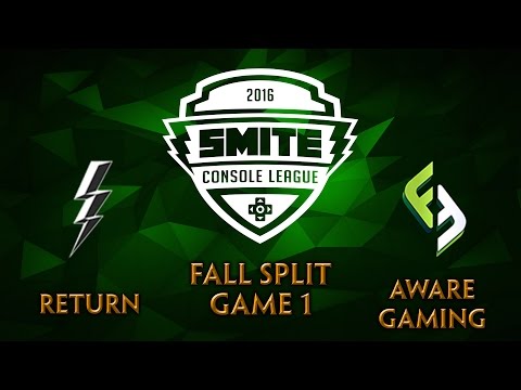 SMITE Console League NA Fall Split Week 6 - returN vs. Aware Gaming (Game 1)