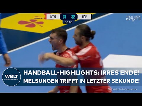 Video Thumbnail: HANDBALL: In letzter Sekunde! Melsungen rettet Punkt gegen Erlangen! | Highlights #hbl