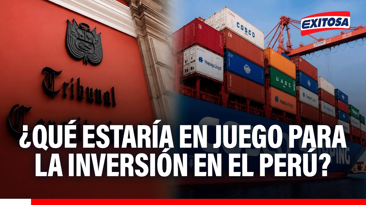 🔴🔵 Cosco Shipping, el Puerto de Chancay y el TC: ¿Qué estaría en juego para la inversión en el Perú?