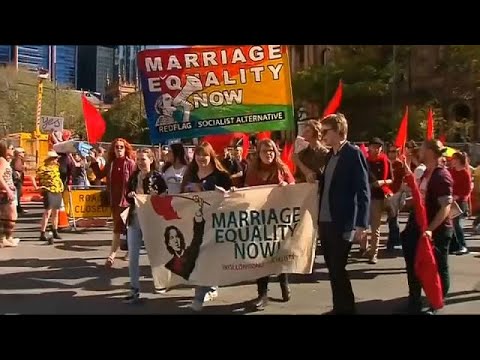 Sydney holds Australia's biggest-ever LGBT marriage equality rally