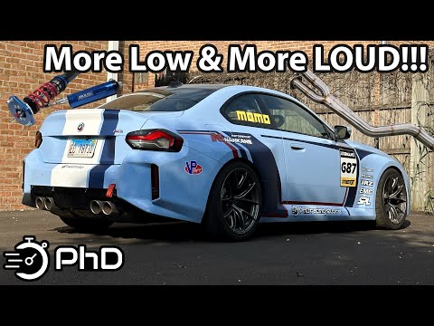 Time Attack BMW G87 M2 Coilover & Exhaust Upgrade!! Project M2 TA