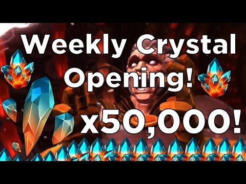 50,000 Premium Hero Crystal Shards! - Seatin's Weekly Crystal Opening - Marvel Contest of Champions