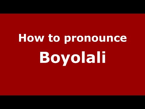 How to pronounce Boyolali (Indonesia/Indonesian) - PronounceNames.com