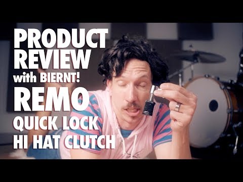 Product Review With Biernt! - Remo Quick Lock Hi Hat Clutch