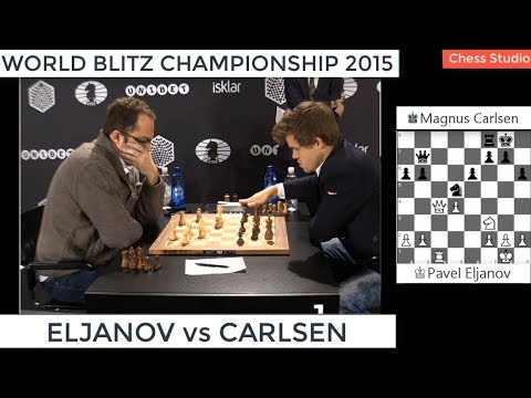 CARLSEN vs ELJANOV | WORLD BLITZ CHAMPIONSHIP 2015