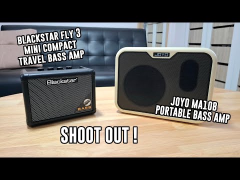 Joyo MA10B review comparison with the Blackstar Fly 3 Mini Compact Amp