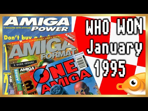 Cover Disk Face Off: January 1995 - Amiga Format, Amiga Power, One Amiga