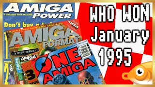 Cover Disk Face Off: January 1995 - Amiga Format, Amiga Power, One Amiga