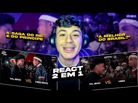 (2 IN 1 🔥) APOLLO REACTS TO WL BXD X NEO - BATTLE OF THE COLISEUM - OVERCOME EDITION AND TRAP EDI...