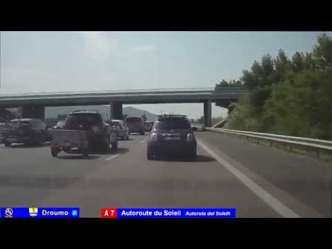 French highways -  Autoroutes du Sud de la France