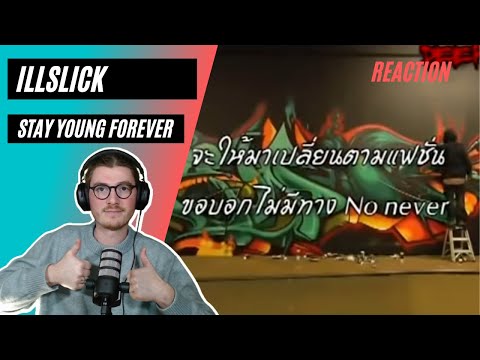 Farang (German) react to Stay Young Forever ILLSLICK in English