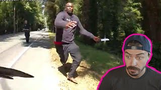 Knife Wielding Man Nearly Takes Out Officer - Police Shooting Breakdown