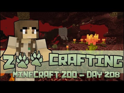 The Risky Dangers of Nether Gardens 🐘 Zoo Crafting: Season 2 - Episode #208
