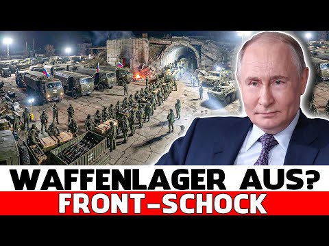 Russische Schläge lassen ukrainische Bunker und Waffenlager einstürzen – dann passierte DAS