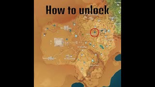 Genshin Impact- How To Unlock The Red Desert Threshold Domain (Sumeru)
