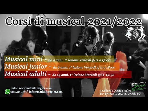Corsi di propedeutica musicale e teatrale e musical - presentazione.