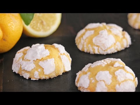 Lemon Crinkle Cookies | How Tasty Channel