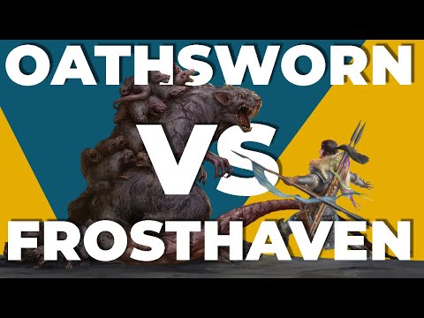Frosthaven Vs. Oathsworn | A showdown between two amazing games!