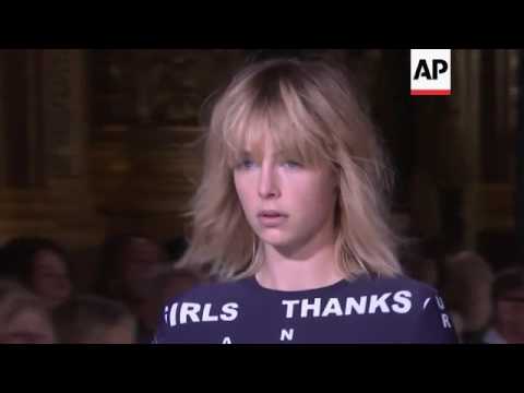 Stella McCartney shows her latest collection at Paris Fashion Week