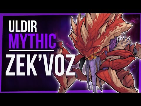 ZEK'VOZ | Mythic Uldir | Melee PoV - WoW Battle for Azeroth 8.0.1 | FinalBossTV