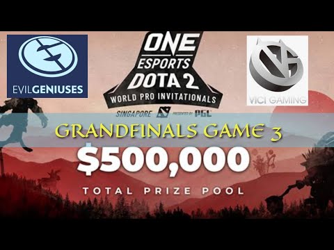 Game 3 Grandfinals Dota 2 Highlights I VICI GAMING VS EVIL GENIUSES ONE ESPORTS WORLD PRO