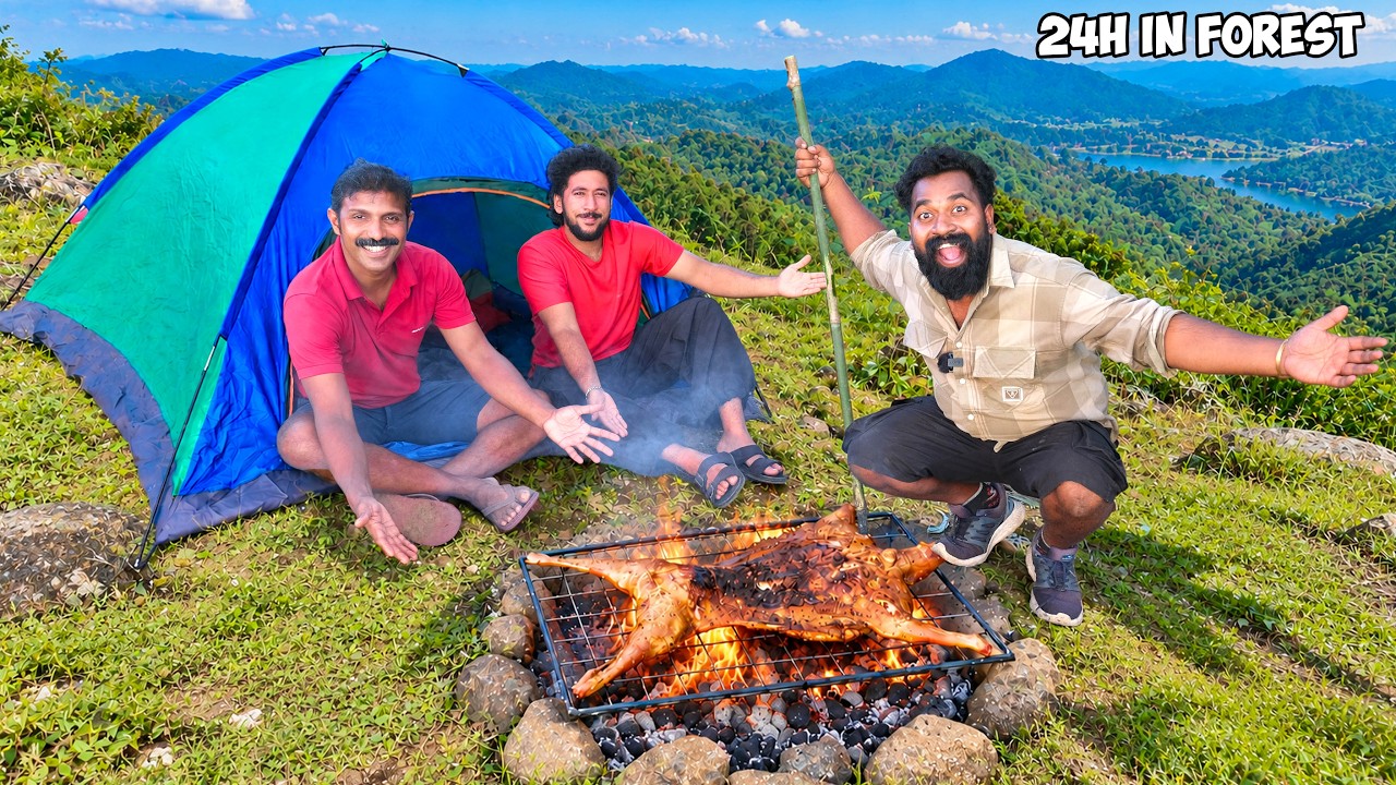 24hr In Mountain Top Camping | മലമുകളിൽ ഒരു ക്യാമ്പിങ്ങിന് പോയപ്പോൾ | M4 T