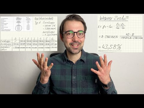 Net present value method and internal rate of return | Dynamic investment appraisal explained simply