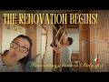 We Finally Started Renovating Our Abandoned House In Tuscany House Renovation Series Ep 3